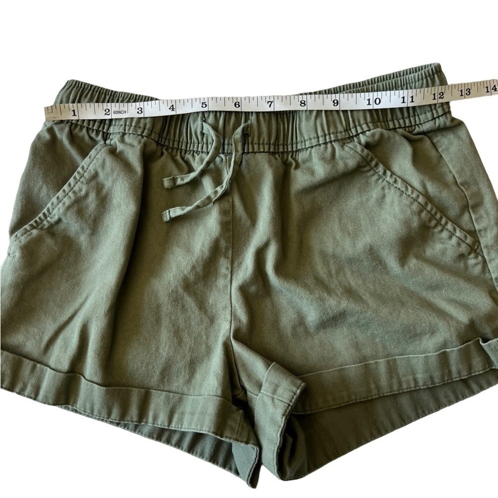 Old Navy L(10-12)Linen Shorts with Drawstring and Pockets - Picture 3 of 6